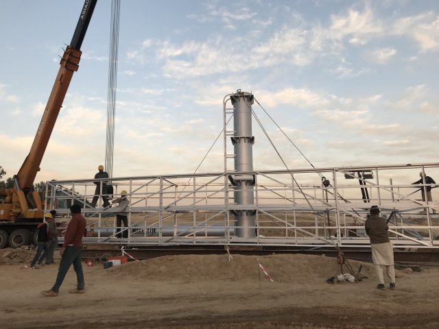 Highest Dual Billboard on Unipole Installed at Eighteen Islamabad